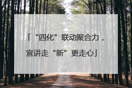“四化”联动聚合力，宣讲走“新”更走心