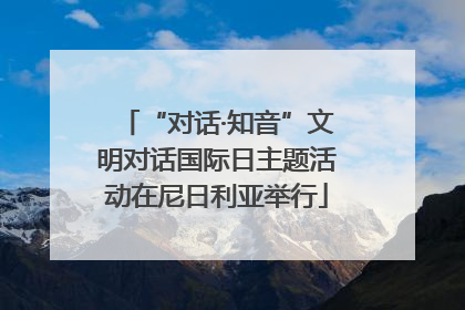 “对话·知音”文明对话国际日主题活动在尼日利亚举行