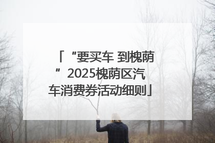 “要买车 到槐荫”2025槐荫区汽车消费券活动细则