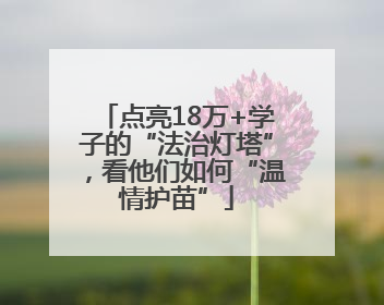 点亮18万+学子的“法治灯塔”，看他们如何“温情护苗”