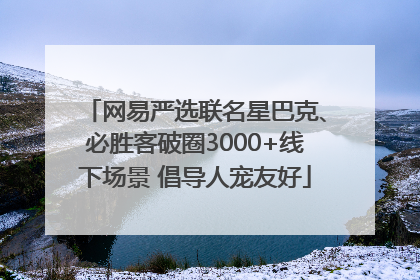 网易严选联名星巴克、必胜客破圈3000+线下场景 倡导人宠友好