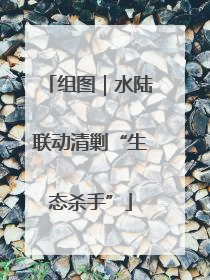 组图｜水陆联动清剿“生态杀手”