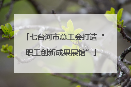 七台河市总工会打造“职工创新成果展馆”