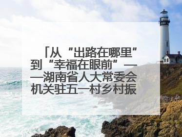 从“出路在哪里”到“幸福在眼前”——湖南省人大常委会机关驻五一村乡村振兴帮扶工作队书写振兴答卷