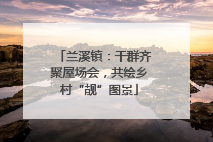 兰溪镇：干群齐聚屋场会，共绘乡村“靓”图景