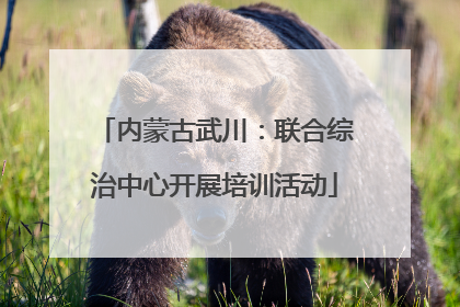 内蒙古武川：联合综治中心开展培训活动