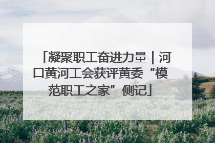 凝聚职工奋进力量｜河口黄河工会获评黄委“模范职工之家”侧记