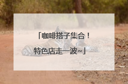 咖啡搭子集合！特色店走一波~