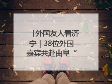 外国友人看济宁｜38位外国嘉宾共赴曲阜“文化之约”