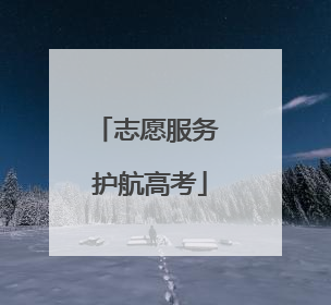 志愿服务 护航高考