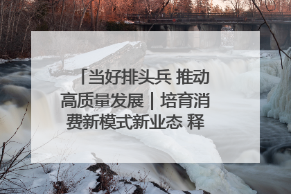 当好排头兵 推动高质量发展｜培育消费新模式新业态 释放经济增长新动能