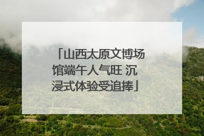 山西太原文博场馆端午人气旺 沉浸式体验受追捧
