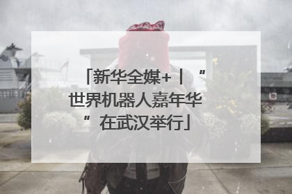 新华全媒+丨“世界机器人嘉年华”在武汉举行