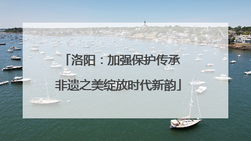 洛阳：加强保护传承 非遗之美绽放时代新韵