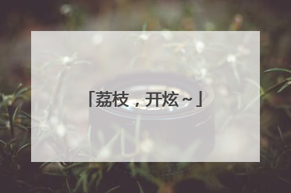 荔枝，开炫～