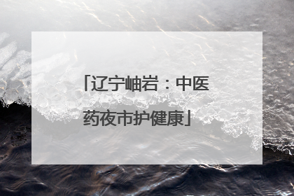 辽宁岫岩：中医药夜市护健康