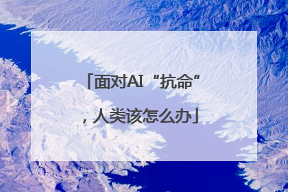 面对AI“抗命”，人类该怎么办