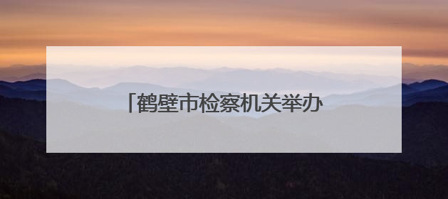 鹤壁市检察机关举办“携手关爱·共护未来”检察开放日活动