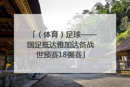 （体育）足球——国足抵达雅加达备战世预赛18强赛