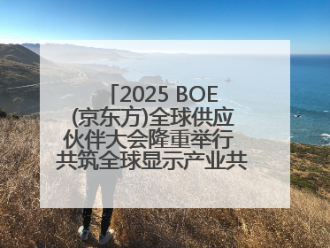 2025 BOE(京东方)全球供应伙伴大会隆重举行 共筑全球显示产业共生共赢新格局